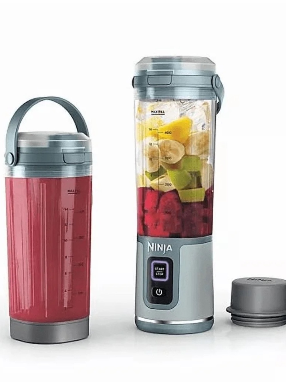 Ninja BLAST Portable Blender - Silver with Clear Pitcher
(Jun 026)
